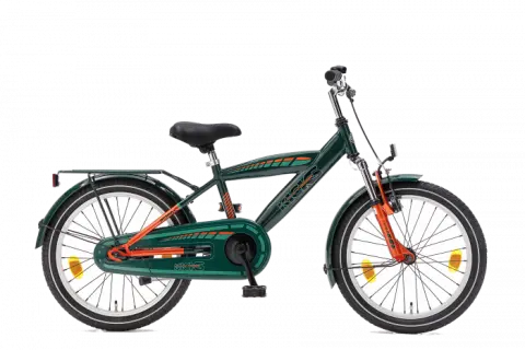 dronken Terzijde homoseksueel Popal Kicks Jongensfiets 18 inch - Groen
