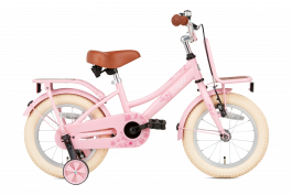 SuperSuper Cooper Meisjesfiets 12 inch - Roze