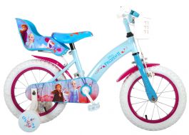 Disney Frozen 2 Kinderfiets - Meisjes - 14 inch - Blauw/Paars