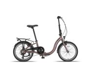 Altec Comfort 20 inch Vouwfiets 6s Terra Brown