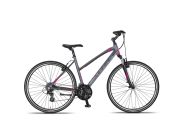 Altec Legarda Trekking V-Brakes Dames 28 inch Antraciet/Pink *** VASTE LAGE PRIJS ***