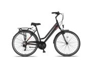 Altec Ventura Trekking V-Brakes Dames 28 inch Black-Red  *** VASTE LAGE PRIJS ***