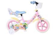 Disney Stitch Kinderfiets - Meisjes - Mag Wheels - 12 inch - Roze