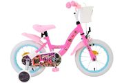 Dolls Kinderfiets - Meisjes - 14 inch - Roze
