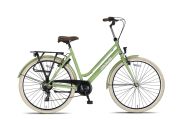 New York 28inch Damesfiets 53cm 7s Salie Groen