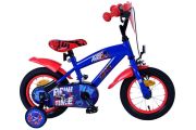 Turbo Crew Kinderfiets - Jongens - 12 inch - Blauw Rood