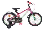 Volare Chrome Kinderfiets - Uni - 16 inch - Roze/Groen