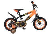 Volare Strike Kinderfiets - Jongens - 12 inch - Zwart Oranje