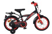 Volare Thombike Kinderfiets - Jongens - 14 inch - Zwart Rood