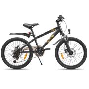 SJOEF Climb Jongensfiets / Mountainbike 20 inch - 6-8 Jaar - 6 Versnellingen - Schrijfremmen - Zwart