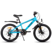 SJOEF Climb Jongensfiets / Mountainbike 20 inch | 6-8 Jaar | 6 Versnellingen | Schijfremmen | Blauw (tweede kansje)