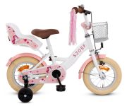 SJOEF Dolly Meisjesfiets 12 inch - Wit (tweede kansje)