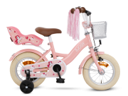 SJOEF Dolly Meisjesfiets 12 inch | 2-4 Jaar | Unicorn | Roze 