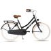 SJOEF City Meisjesfiets 22 inch - Mat Zwart