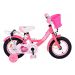 Volare Ashley Kinderfiets 12 inch - Roze/Rood 