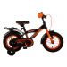 Volare Thombike Jongensfiets 12 inch - Zwart/Oranje