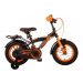 Volare Thombike Jongensfiets 12 inch - Zwart Oranje