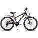 SJOEF Climb Jongensfiets / Mountainbike 24 inch | 8-12 Jaar | 6 versnellingen | Schijfremmen | Zwart 