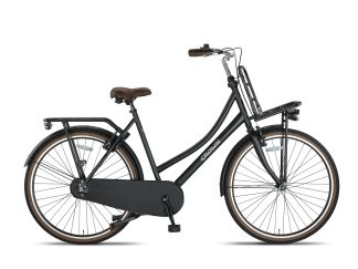 Crown Paris Transportfiets 28 inch v-brakes 50 cm Mat Zwart