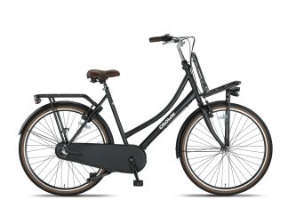 Crown Istanbul Transportfiets 28 inch N-3  v-brakes 50cm Mat Zwart