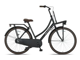 Altec Nostalgia 28 inch 53cm Transportfiets N-3 Mat Zwart