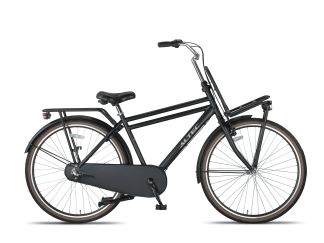 Altec Dutch 28inch Transportfiets N-3 Heren 57cm Mat Zwart