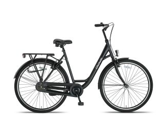 Crown Rio 28inch Damesfiets 55cm Mat Zwart **MOET NOG BINNEN KOMEN**
