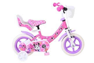Disney Minnie Kinderfiets - Meisjes - Mag Wheels - 12 inch - Roze