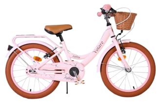 Volare Ashley Kinderfiets - Meisjes - 18 inch - Roze - Twee handremmen