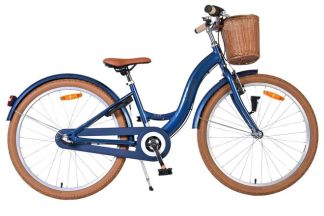 Volare Excellent Kinderfiets - Meisjes - 24 inch - Blauw - Nexus 3