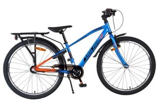 Volare Explorer Kinderfiets - Jongens - 24 inch - Blauw/Oranje - Nexus 3