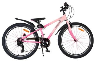 Volare Mystic Kinderfiets - 24 inch - Roze - 7 speed