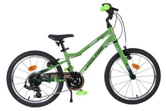 Volare Venom Kinderfiets - Jongens - 18 inch - Groen - Twee handremmen