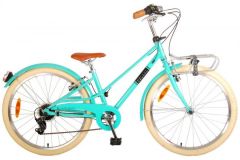 Volare Melody Kinderfiets - Meisjes - 24 inch - Turquoise - 6 speed - Prime Collection