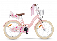 SJOEF Dolly Meisjesfiets 18 inch - Roze