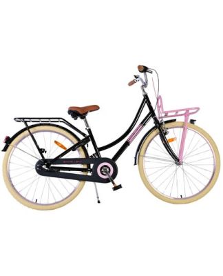 Volare Excellent Kinderfiets - Meisjes - 26 inch - Zwart - 3 versnellingen
