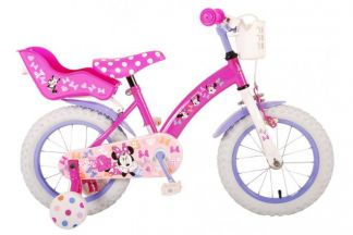 Disney Minnie Cutest Ever! Meisjesfiets 14 inch - Roze