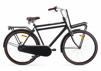 Popal Daily Dutch Basic Herenfiets - Mat Zwart