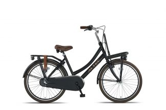 Altec Dutch 24inch Transportfiets N-3 Mat Zwart 2022