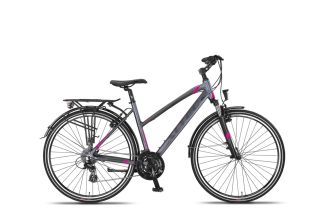 Altec Legarda (CT) LSM 28 inch Damesfiets V-Brakes  24 Versn. Antraciet/Pink