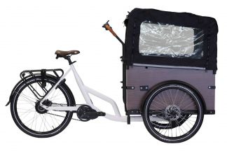 Altec Xcient E-Bike Bakfiets 26' BZB E-CARGO 540H HDISC YS-701 GLOSSY WHITE
