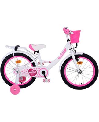 Volare Ashley Kinderfiets - Meisjes - 18 inch - Wit