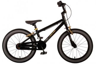Volare Cool Rider Kinderfiets - Jongens - 18 inch - Zwart - twee handremmen - 95% afgemonteerd - Prime Collection