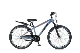 Crown Tokio 24 inch MTB N-3 Grey-Red RRR