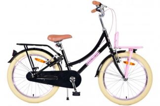 Volare Excellent Kinderfiets - Meisjes - 20 inch - Zwart - Twee handremmen