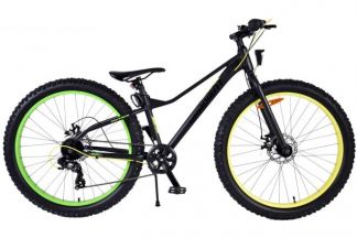 Volare Gradient Jongensfiets 26 inch 7V - Zwart/ Geel/ Groen
