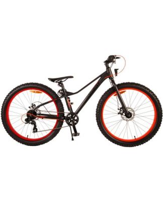 Volare Gradient Jongensfiets 26 inch 7V - Zwart/ Oranje