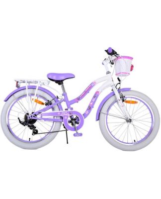 Volare Lovely Kinderfiets - Meisjes - 20 inch - Paars - 7 versnellingen