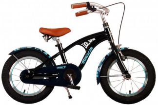 Volare Miracle Cruiser Jongensfiets 14 inch - Mat Blauw 