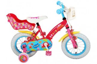 Peppa Pig Kinderfiets - Meisjes - 12 inch - Roze - 2 Handremmen